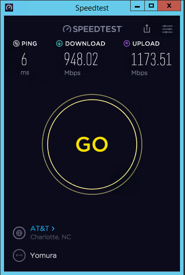 speedtest by ookla 100mbps download 100mbps upload